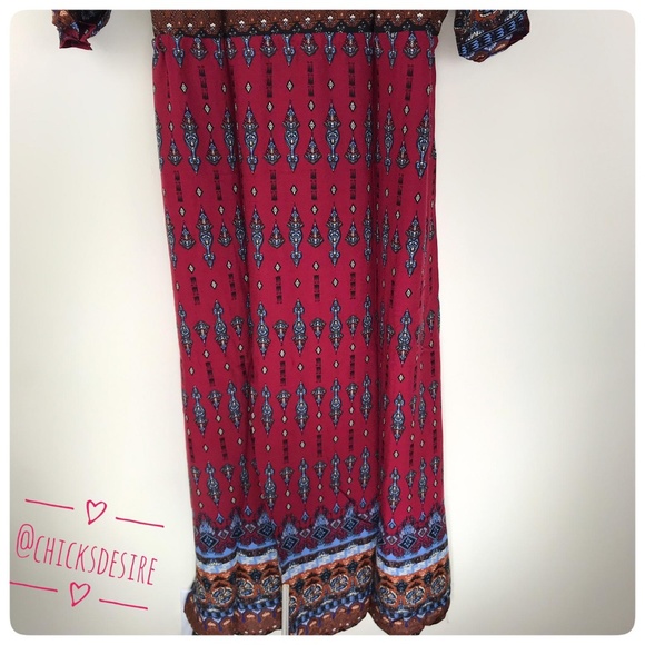 2021 Hot Pick -Boho Long Maxi Floral Dress - Picture 8 of 8